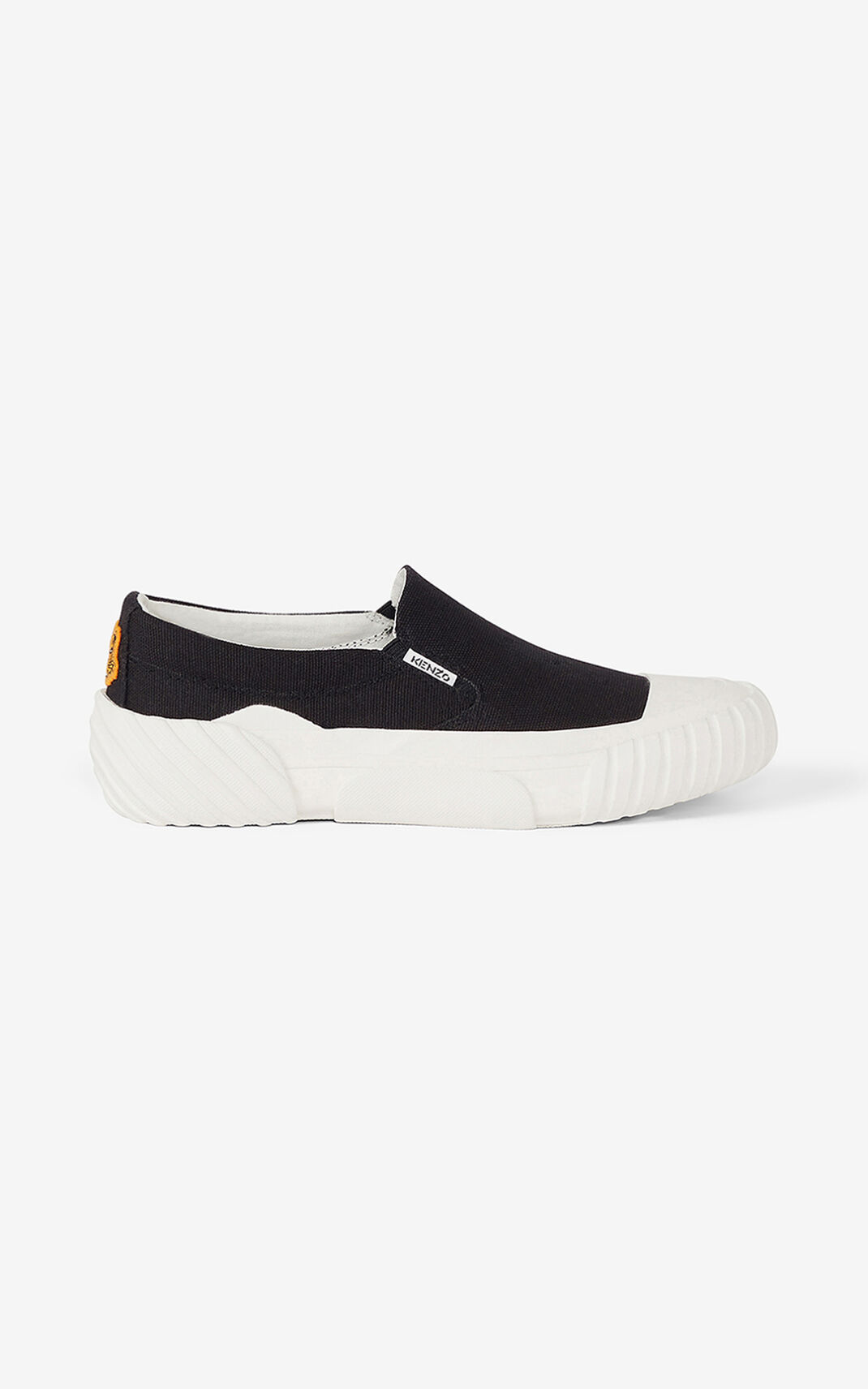 Kenzo Slip on canvas Tiger Crest Sneakers Dam | 68719-LWFX